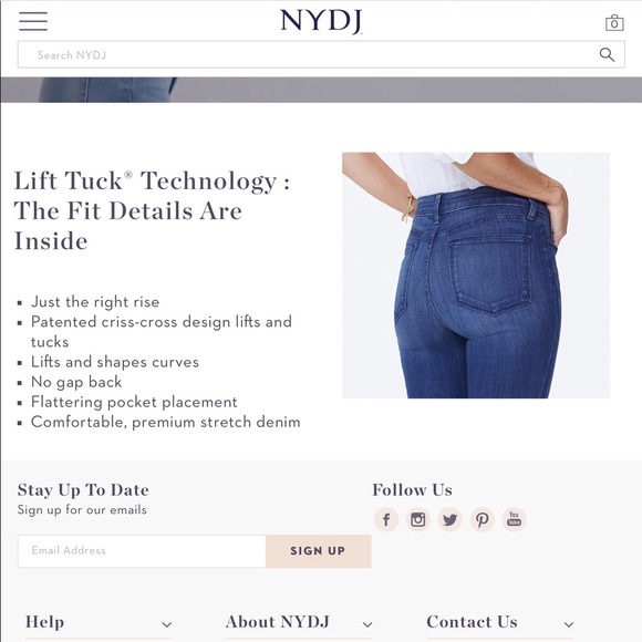 NYDJ jeans black size 12 new Gorgeous - Picture 7 of 8